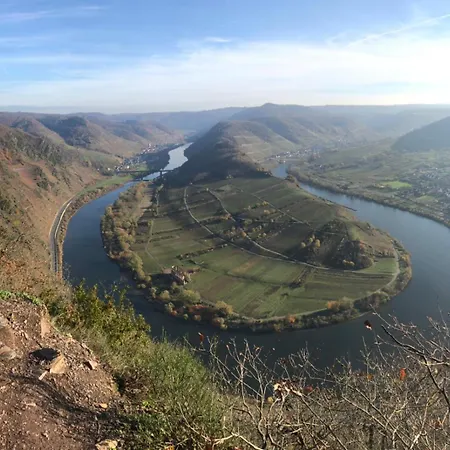 Apartamento Moselflair Mit Direktem Blick Auf Mosel Und Weinberge Oberfell