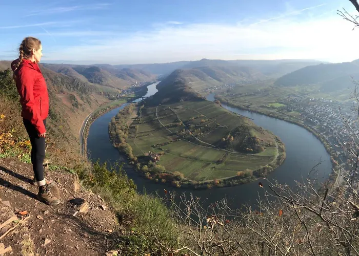 Lägenhet Moselflair Mit Direktem Blick Auf Mosel Und Weinberge Oberfell